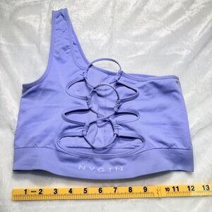 NVGTN Lilac Passion Seamless One Shoulder Bra Size L
